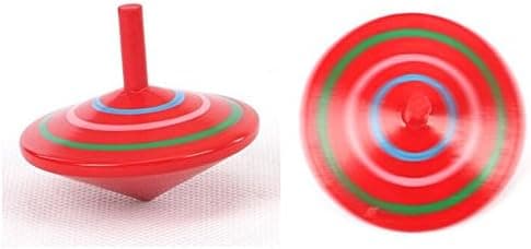 Gyroskop, 3 stk/sett Håndmalte tre snurrende topper, treleke