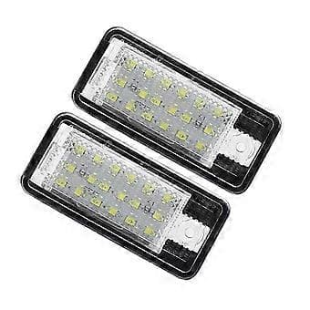 Bilskiltlys Skiltlys for A3 A4 S4 RS4 B6 B7 A6 RS6 S6 C6 S5 A8 S8 Canbus