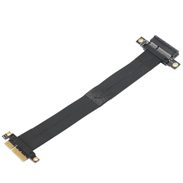 PCIe Forlængerkabel 4x Forlængerkabel (4x 180 Grader 20cm)