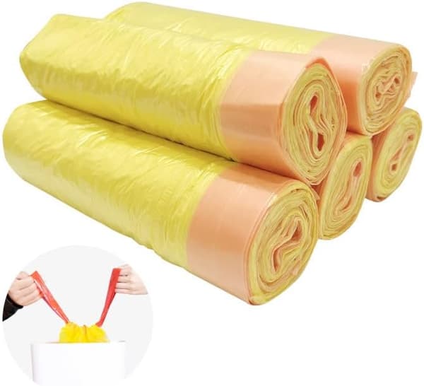 Søppelposer 20L, Handy Bag 45x50cm med snøring 75 stk, Rive