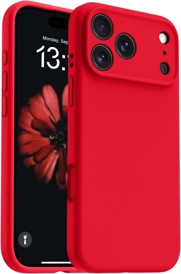 Ultratynt MagSafe-cover til iPhone 17 Pro Max - Blød silikone & Stødsikkert[JUN] iPhone 17 Pro Max Rouge iPhone 17 Pro Max Rouge