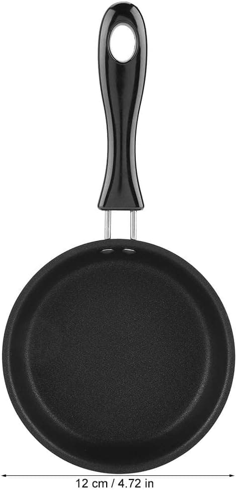 Mini stekepanne for eggeomelett Panne Diameter 12cm Non-Stick Belegg