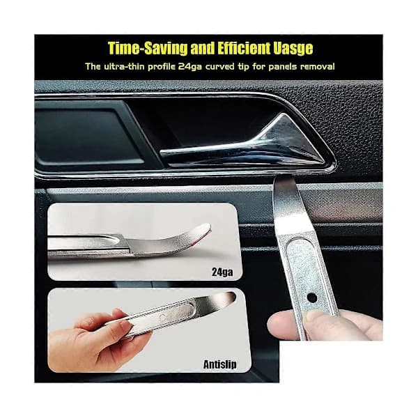Car Panel Removal Tool, Mini Pocket Pry Bar Tool for Auto Interior Panel Popper, Automoti[CO]