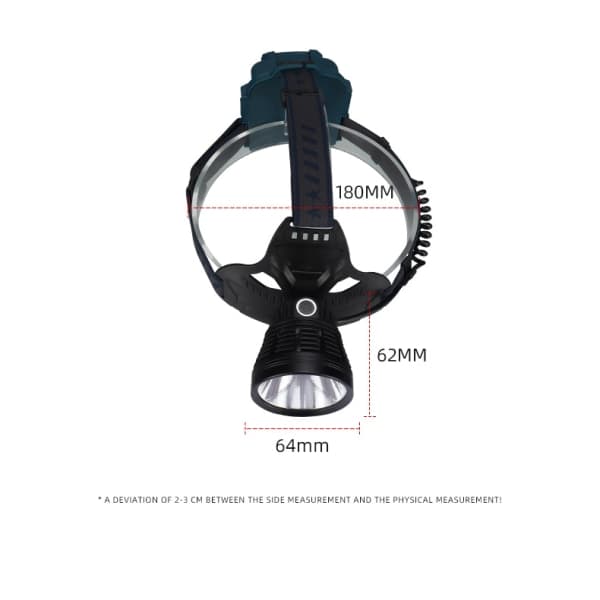 Hodelykt Oppladbar LED Hodelykt for Voksne USB Oppladbar Hodelykt for Camping Løping Jakt