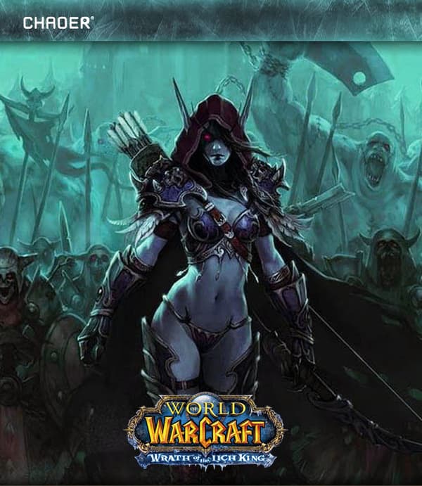 World of Warcraft 7 tuuman Sylvanas Windrunner, Queen Hand -malli [LD]