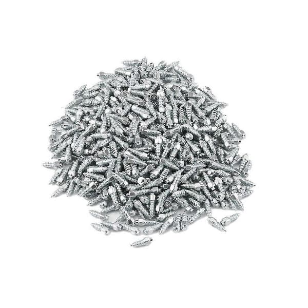 100 stk 12mm Dekkpigger Karbid Skrue Snøpigger Anti-Is for Bil/SUV/ATV/UTV Bildekkpigg