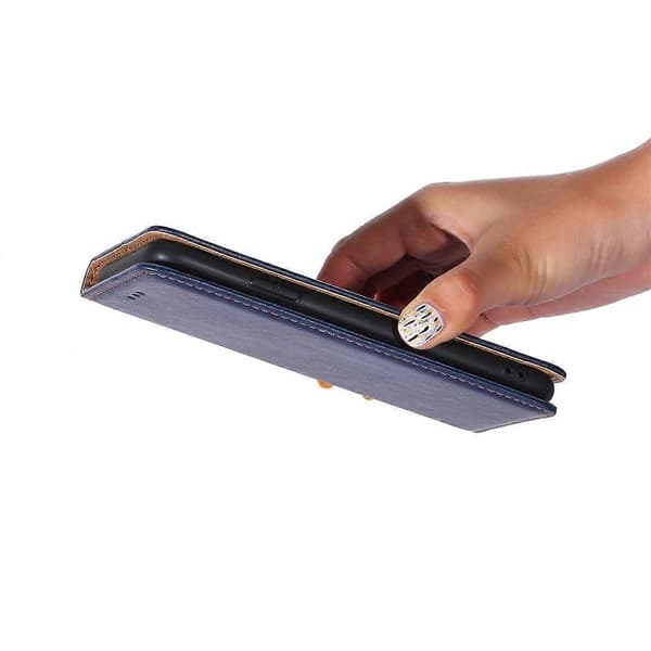 For vivo Y55s 5G Solid Color Magnetic Leather Phone Case