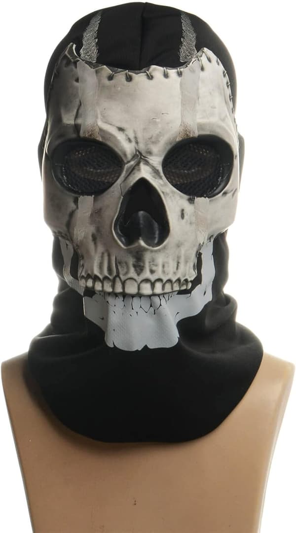 COD Ghost Mask Skalle Helmask MW2 Cosplay Kostymmask för Sport Halloween Cosplay