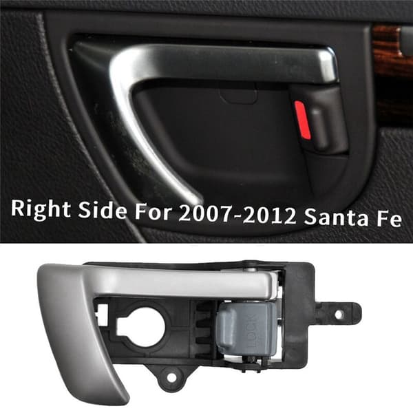 Inner or Rear Right Passenger Door Handle for 2007-2012 with Black Button 82620-2B010