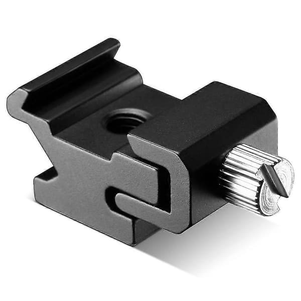 1/4 Skrue Studio Kamera Blitz Lys Stativ Kold Varm Skobeslag Adapter