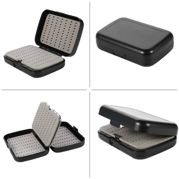Durable Thickened Waterproof Fly Fishing Bait Lure Hook Tackle Box Storage Case (B)
