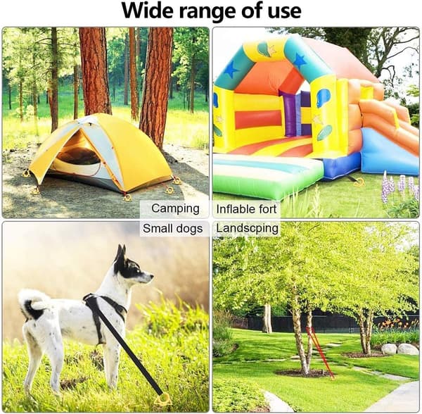 Heavy Duty Metal Tent Pegs Ground Anchors Pegs S