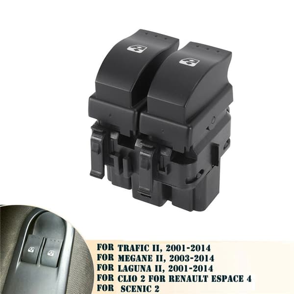 8200315034 Window Lift Control Switch for II 21998-2016 Buttons 8200057319 8200315049