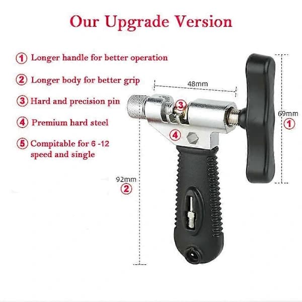 [EN] Bicycle Chain Breaker Tool for Bicycle Chain Link Removal and Repair
