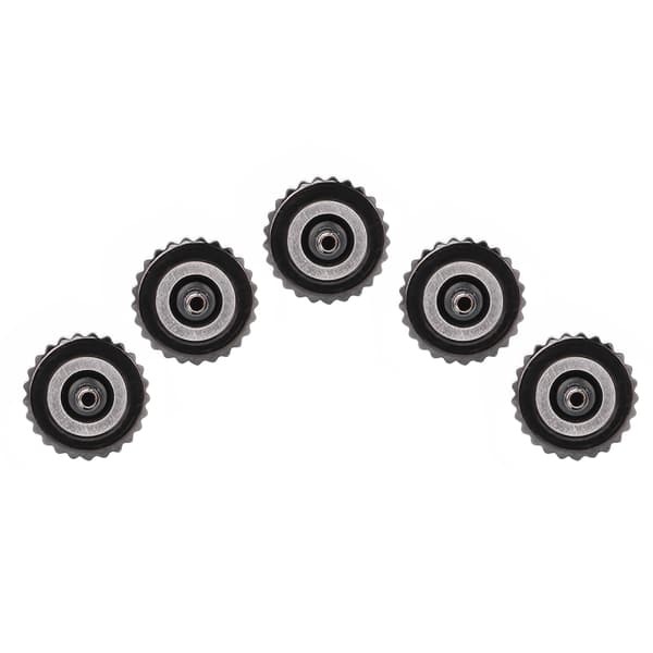 5 kpl teräksinen kellon nuppi kellonpää kellosepän korjausosat vaihtotarvikkeet musta 6,5 mm / 0,26 tuumaa 0.1 0.1