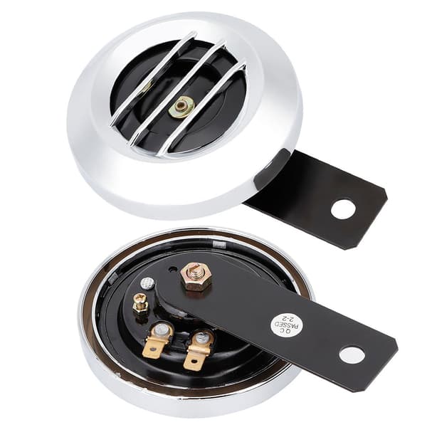 Universal Motorcycle Electric Speaker Siren 12V 110DB Waterproof Round Horn Speaker