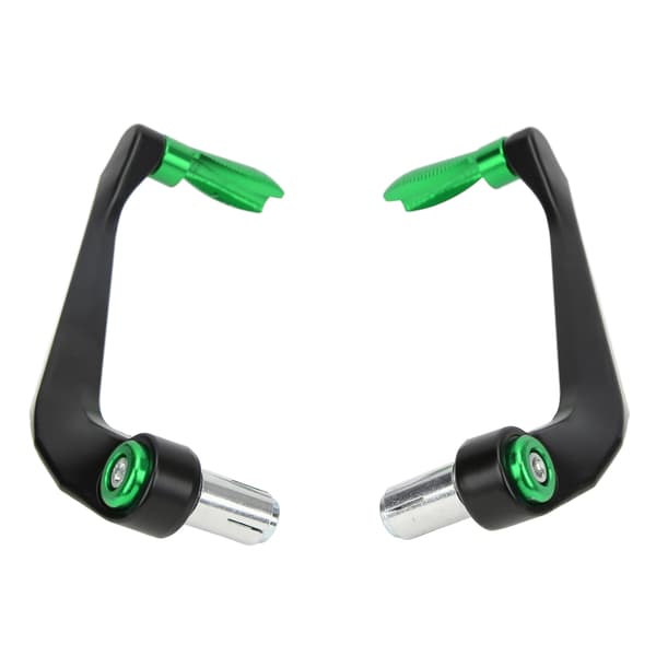 2-pack Motorcycle Levers Protector Kit Aluminum Alloy Brake Clutch Handlebar Guard for Mountain Bikes Green