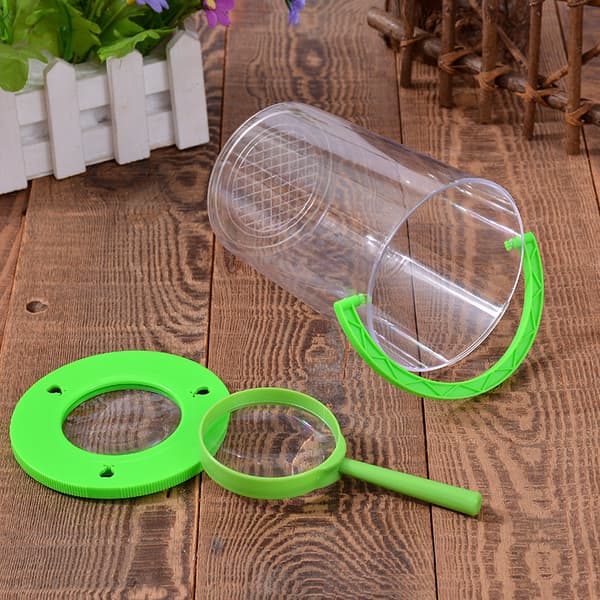 Explorer's Insect Jar, Explorer's Insect Catcher Kit for Kids, Insect Jar with Magnifying Glass