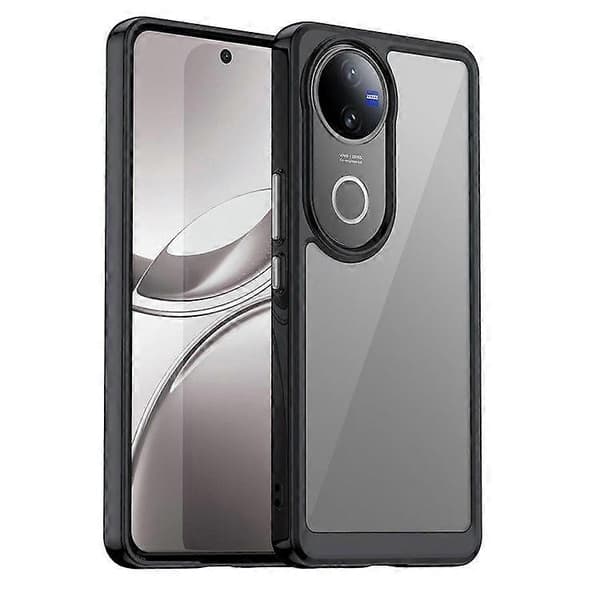 Compatible with vivo V50 5G Case TPU + Acrylic Protective Transparent Phone Case