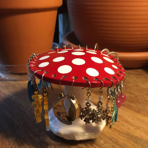 1 pc Mushroom Earring Holder Freestanding Mushroom Earring-FY-