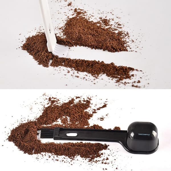 Hygieniska kaffeskopor med borste för tehus och kök