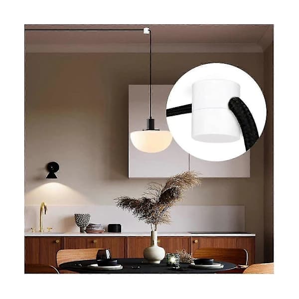 Loftskrog til loftlampe Loftskroge til hængelamper Hvid hængende lampekrog