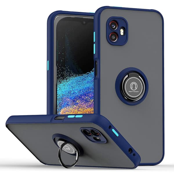 Shockproof Case for Compatible with Samsung Galaxy Xcover 6 Pro in Metal with Holder[LD]