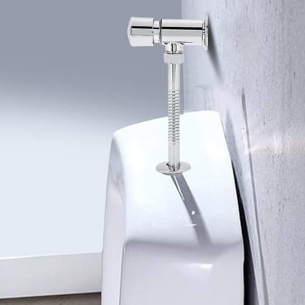 Urinal Flush Valve, Durable Zinc Alloy Flush Valve Toilet Hand Flush Tool (hy)