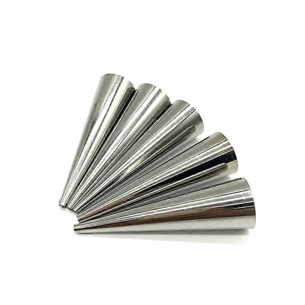 Croissantform 9cm lille dansk stor spiralrør croissant artefakt konisk rør (5 stk)