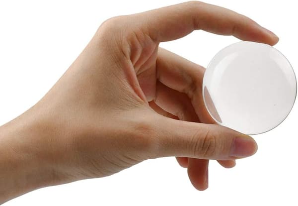 Cabochonglas til smykkefremstilling 50 mm 25 stk.