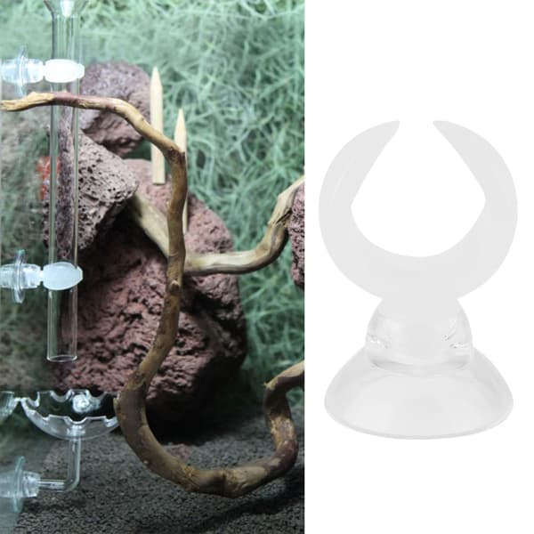 Hvid Akvarium Luftslangeholder Indvendig Diameter 14,6 mm