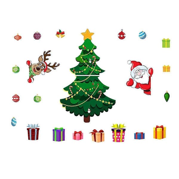 Christmas Refrigerator Magnets for Festive Decor - Reusable Christmas Set-FY-