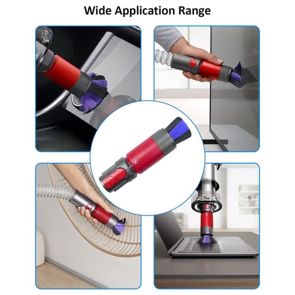Trace-free dust brush suitable for V7 V10 V11 V15 part vacuum cleaner replacement dust removal brush