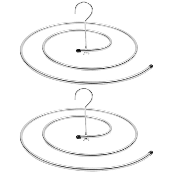 2 stk. foldbare tørrestativer, spiral tørrestativ, dryptørrestativ, tøjtørrestativ, stativ, spiralbøjle