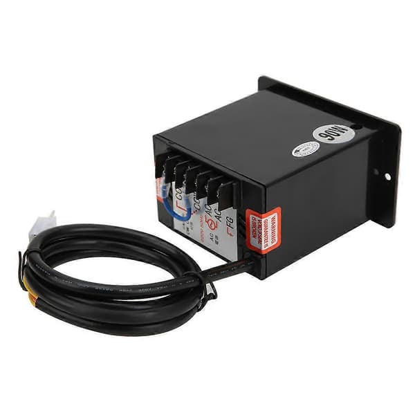 BERM Motorhastighedsregulator med Potentiometer Gevindknop 3.96 Interface AC220V 50/60Hz90W