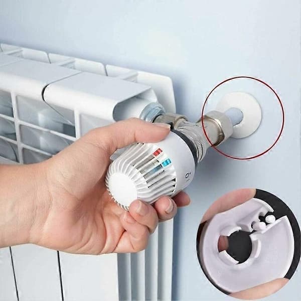 24-pack Radiatorrosett rörskydd för element, VVS, golv- och väggtäckning 16mm/20mm/25mm