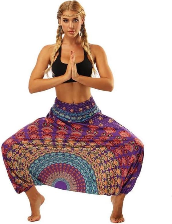 Gadget - Yogabyxor - Bekväm rörelse - Hög kvalitet - Holar - Lätt att använda