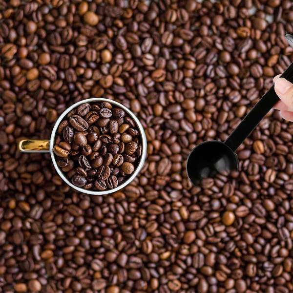 Kaffeske & Tamper - 2 i 1 Multifunktionel Kaffetamper Ske