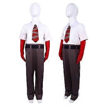 Inderst Inde 2 Cosplay Kostume Fest Maskerade Sæt Jumpsuit Bodysuit til Mænd Kvinder (140 Vrede)