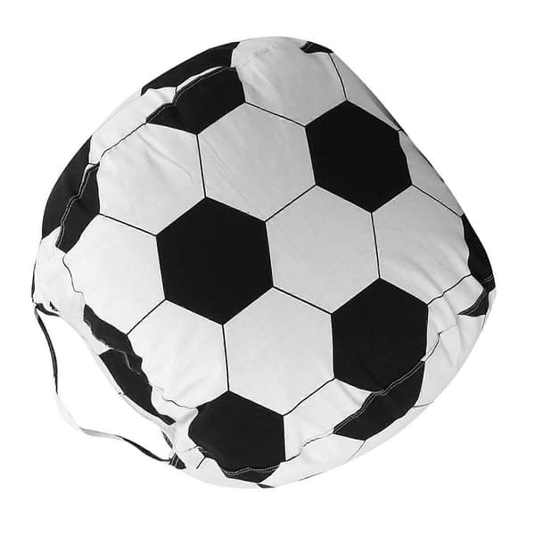 Football Storage Bag for Stuffed Animals for 1 Bean Bag