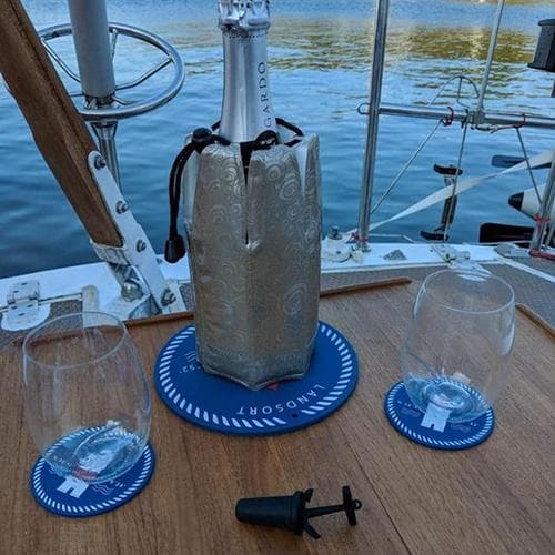 Grydeunderlag Svenske Fyr Blue Blue Hållö/Måseskär