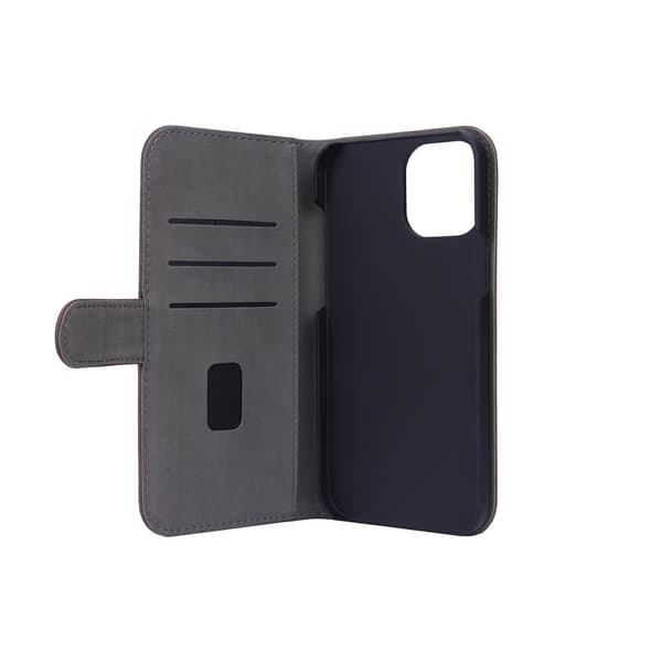GEAR iPhone 12 Pro Max Cover Nubuck Læder Brun PU læder Brun PU skinn