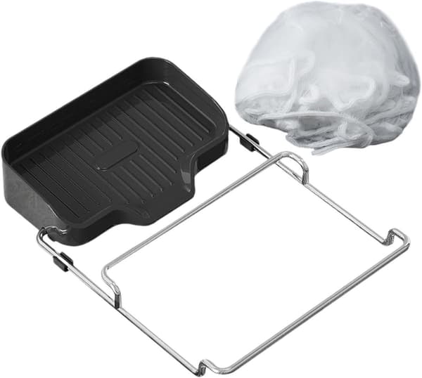 Vask afløbssi, rustfrit stål vaskefilter, forhindrer tilstopning af madrester, affaldskurv til hotel, cafeteria, restaurant