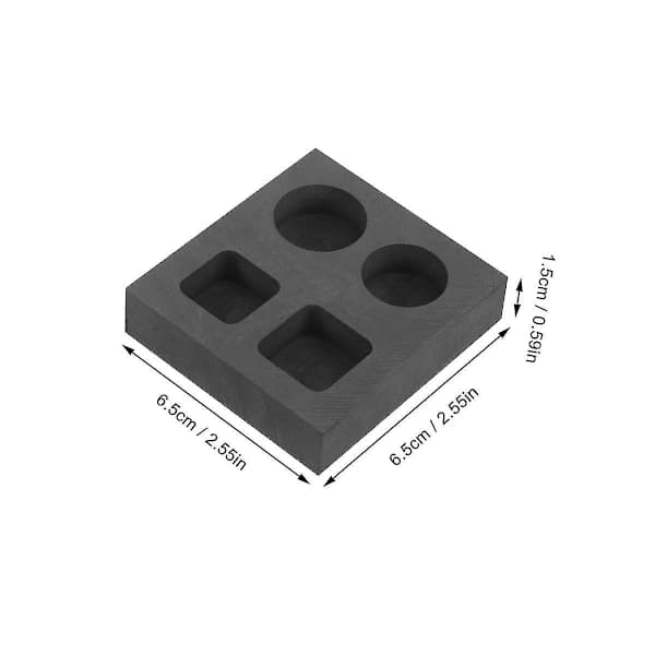 Non-ferrous Metal Casting Mold Melting Ingot For Casting Metal Melting Silver Mold Graphite Ingot Mold Copper Casting Mold