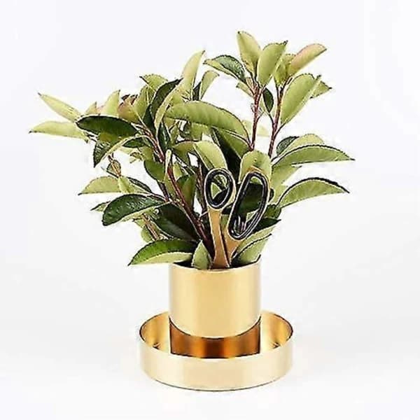 2024 Pen Holder Desk Organizer, Gold Pen Pot Pen Holder Container Desk Organizer