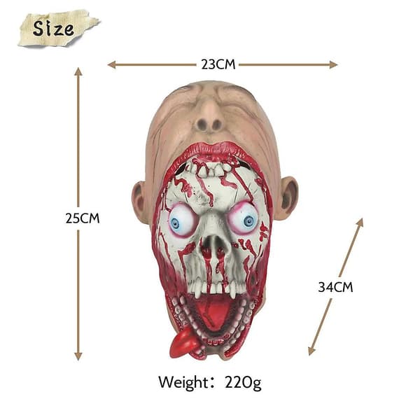 Halloween Devil Zombie Demon Horror Mask Cosplay Party Props Men Latex Masks