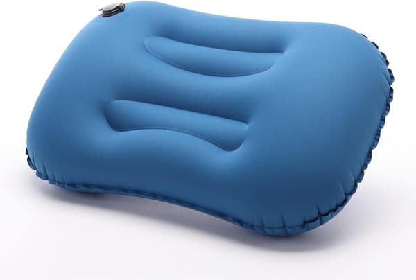 Portable Foldable Inflatable Camping Pillow, Compact Outdoor Pillow for Neck and Lumbar Support Hiking Home Office