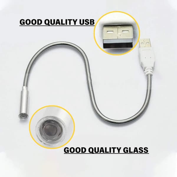 USB-nattlampe for bruk med bærbar PC eller datamaskin 36 cm lang