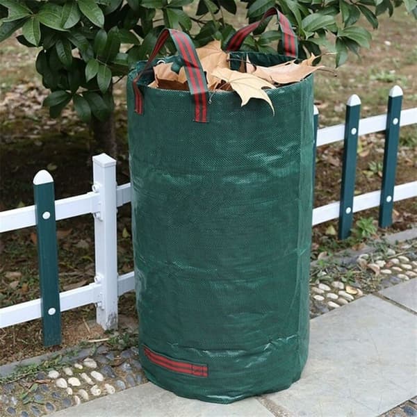 Garden Waste Bags 1 pc Reusable Garden Waste Bag Foldable Multifunctional Foldable Garden Leaf Bag Garden Leaf Storage Bin 272L