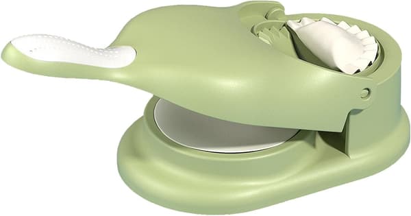 2-i-1 Dumpling Maker, Bake Deig Pressing Dumpling Skin Wrapper Form, Manuell Deigpresse, for Empanada, Ravioli, Pierogi, Håndpai Pot Sticker